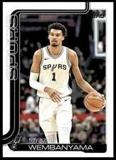 #195 Victor Wembanyama San Antonio Spurs 2025-26 Topps Basketball