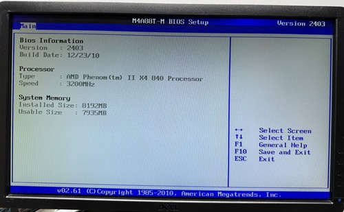 ASUS M4A88T-M Motherboard AMD Athlon II X4 840 3.2GHz 8GB RAM *TESTED* HDMI AM3 - Picture 2 of 8