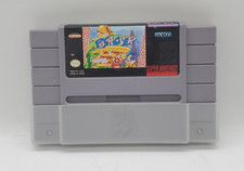Pushover Super Nintendo Snes 1991 Working Game Cartridge