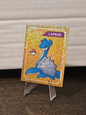 2024 POKEMON Last Evolution Sticker #065 LAPRAS PERU Limited Edition Foil