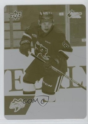 2022-23 Upper Deck CHL Printing Plate Yellow 1/1 Max Namestnikov #162 06b1