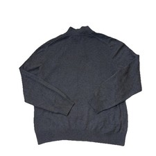 The Men  s Store Bloomingdale  s Cashmere Sweater 1/4 Zip Men  s XL Gray Preppy