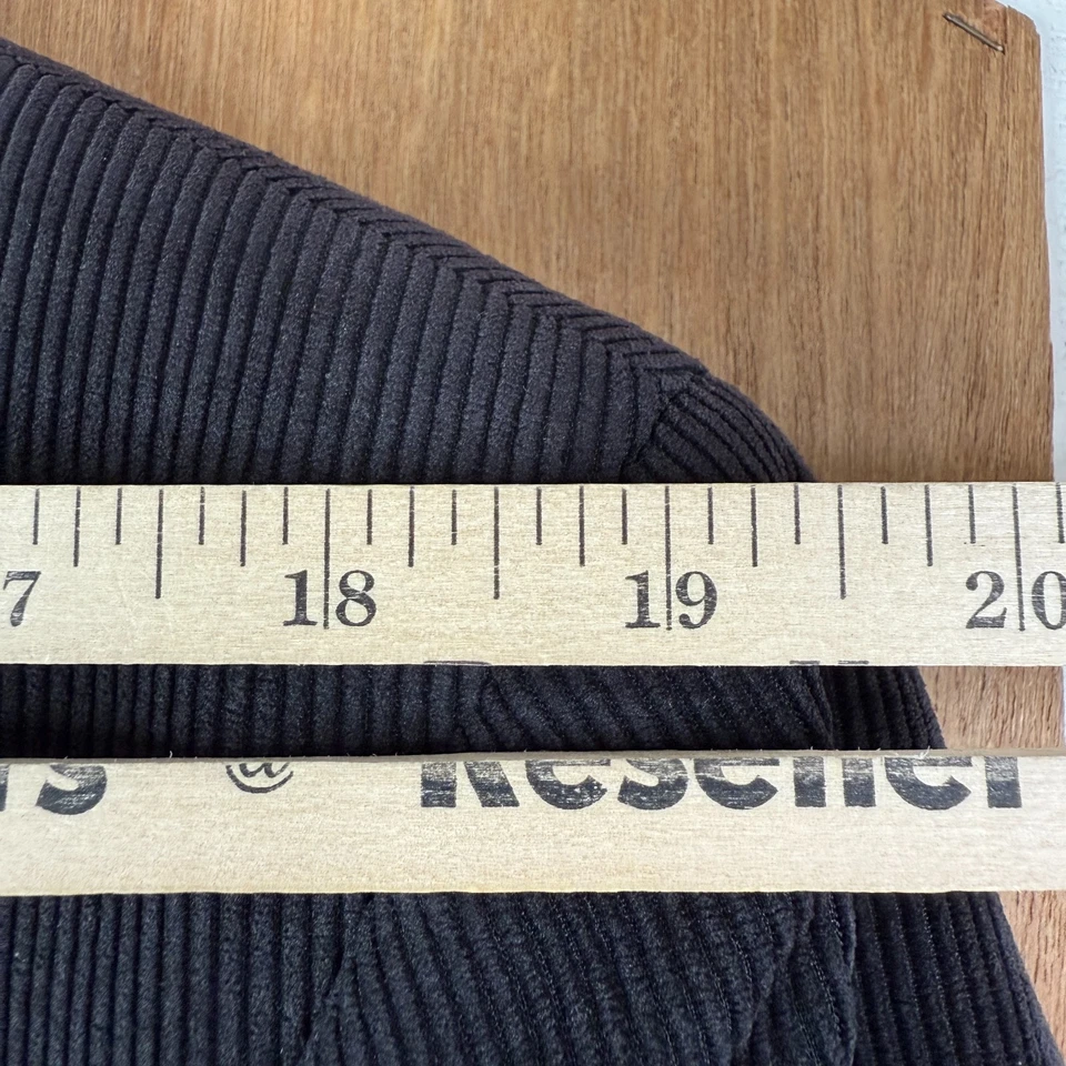 Blazer Pana Para Hombre 42L Negro 2 Botones Vittorio St Angelo Muesca Solapa Invierno Foto 4 de 4