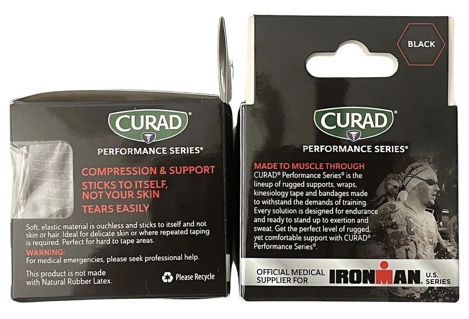2 Новый CURAD производительности серии черный повязка надежном спортивная лента самоклеящаяся приоритет - Изображение 4 из 4