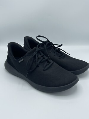 Kizik Madrid Eco Knit Black Hands Free Slip On Lace Shoes Sneakers Men’s 14 Wide Men main image 3