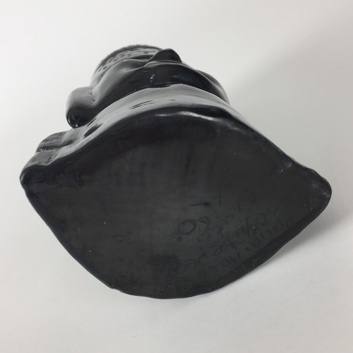 Vintage DONA ROSA Black Pottery Negro Vase Oaxaca Mexico Mayan SIGNED 6.5” Triba - Picture 6 of 10