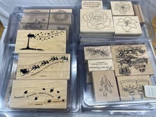 Stampin' Up - Wood Stamp Sets - You Choose