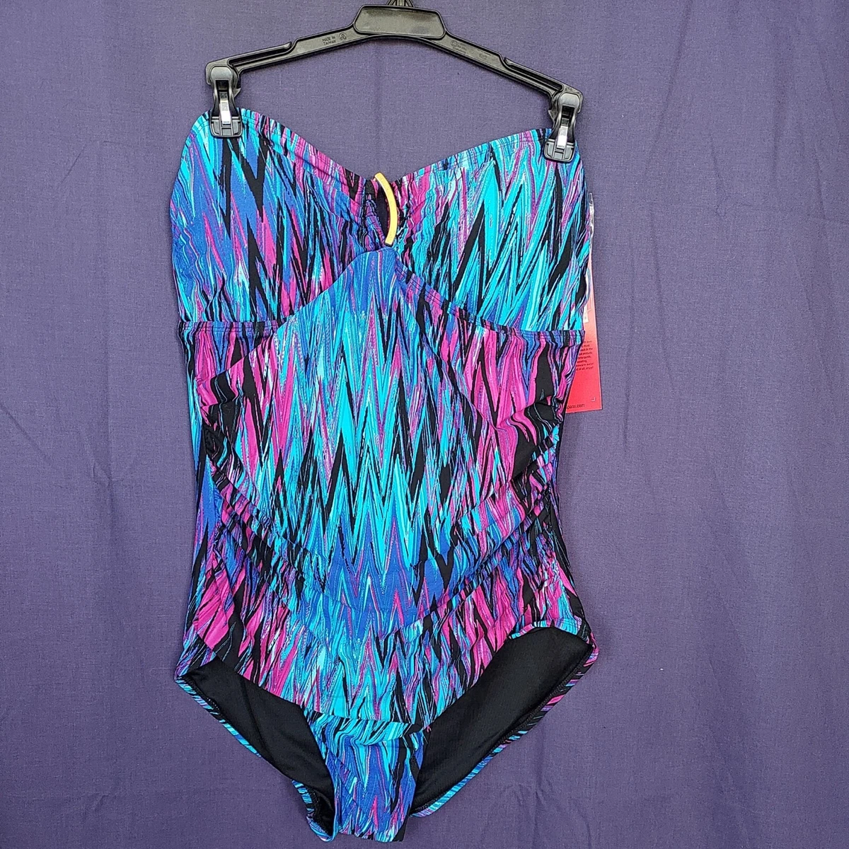 RRP £150 UK Size 10 SPANX Wavelength Shaping Body Control Swimsuit