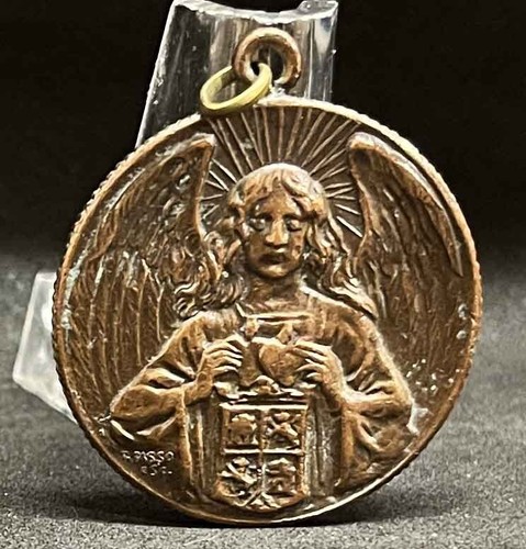 by T. Tasso Argentina 1902 Guardian Angel Sacred Heart Spanish Hospital MEDICINE