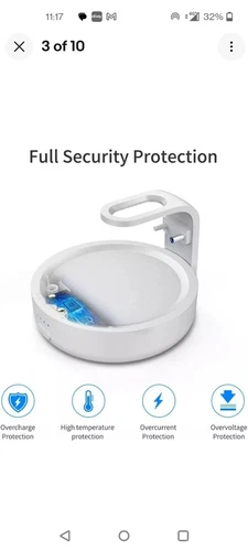iBOX Echo Dot 3rd Generation Portable Speaker System - Black/Grey (79223PI)