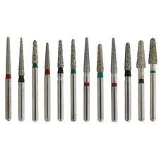 Dental Diamond Burs 856 Bur 018SC 025C 016C Round End Taper FG High Speed Burr