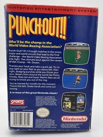 Punch-Out (Nintendo | NES) (CIB con carrito, caja, funda, manual) - Probado
