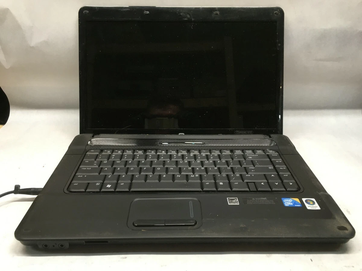 HP Compaq 610 Laptop Intel Core 2 Duo 4GB RAM - HAS POWER, NO BOOT -JJ | eBay