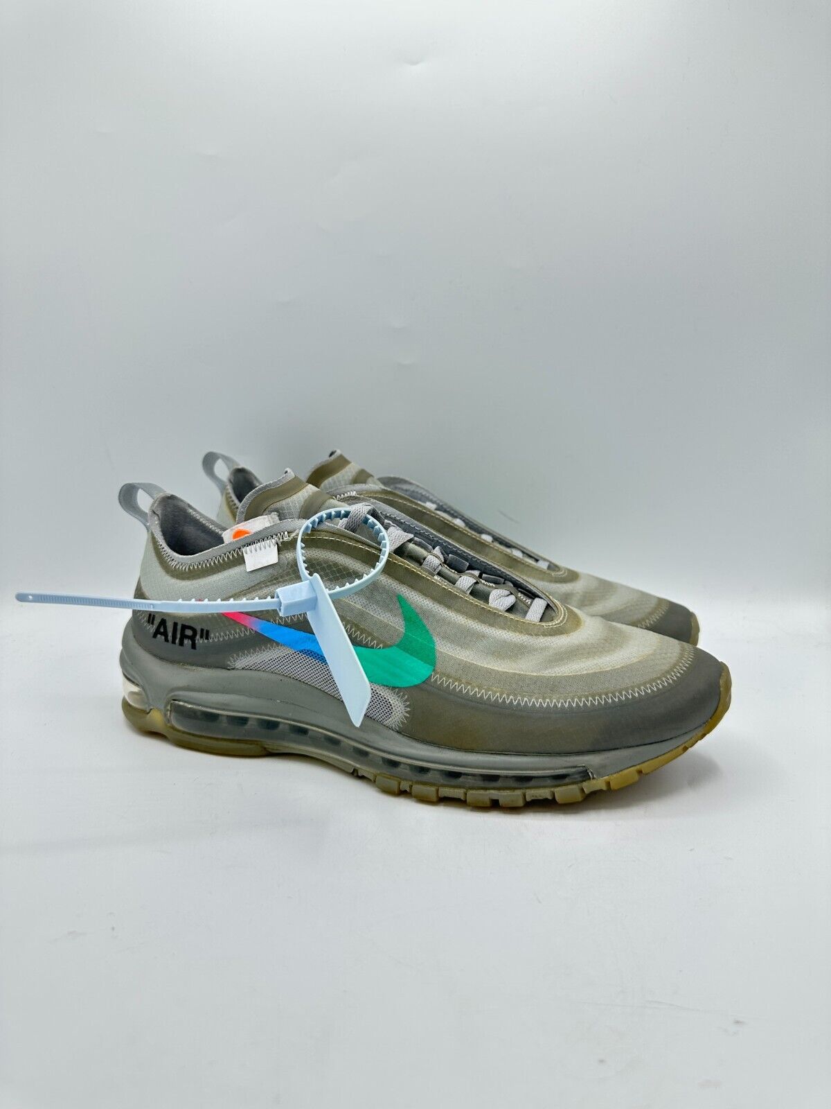 9 - OFF-WHITE x Nike Air Max Menta Gray 191888589227 eBay