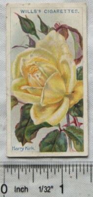 1914 Wills Roses 2nd Series No. 79 Harry Kirk