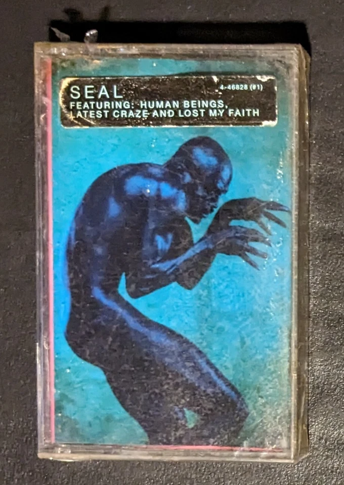 SEAL HUMAN BEING Cassette Tape 1998 Electronic Synth-Pop Rare - New & Sealed - Image 2 of 4