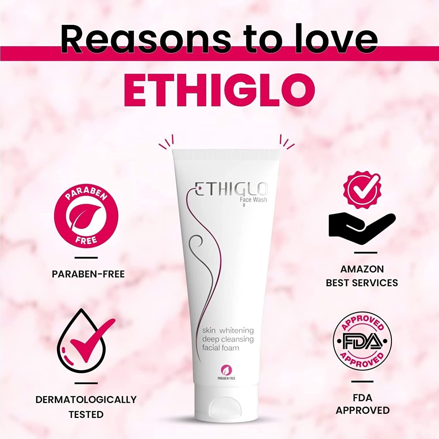 Ethiglo Skin Deep Cleansing Facial Foam Face Wash (70ml) eBay