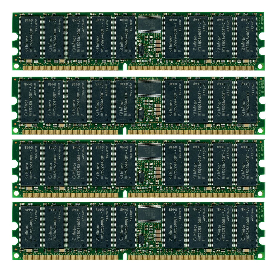 RAM Kingston KTD-PE6600/2G 2GB Kit 4x512MB DDR-200MHz Reg ECC CL2 - Photo 2/3