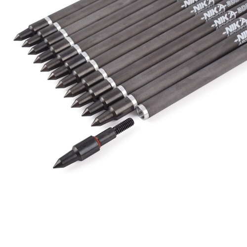3/6/12PCS Archery Crossbow Bolts 7.5" Carbon Arrows Screw Tip 100Gr Bow Hunting - 第 5/23 張圖片