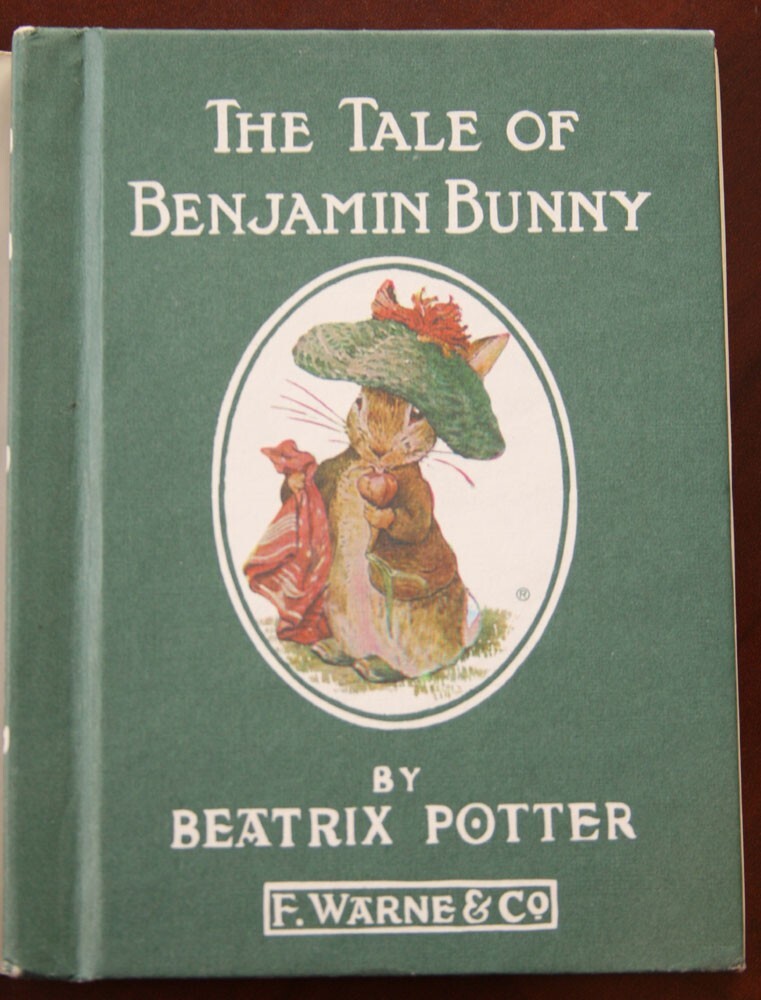 The Tale of Benjamin Bunny by Beatrix Potter 1904, 1932 Frederick