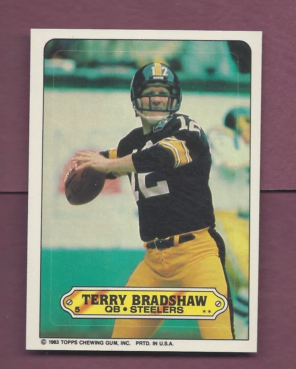 Terry Bradshaw trading card