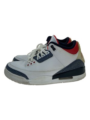 Nike Air Jordan 3 Retro Se T Co Jp Fire Red Denim 27Cm White White 