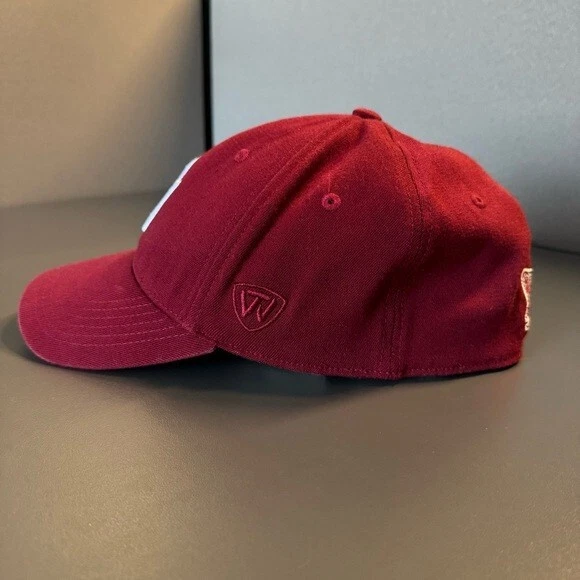 Oklahoma University OU Sooners TOW Memory Fit Gorra NCAA Grande 12 CHUCK WAGON Foto 4 de 4