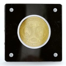 Niger 100 franchi monete d'oro più famose serie 20 marchi Guglielmo I moneta d'oro 2020