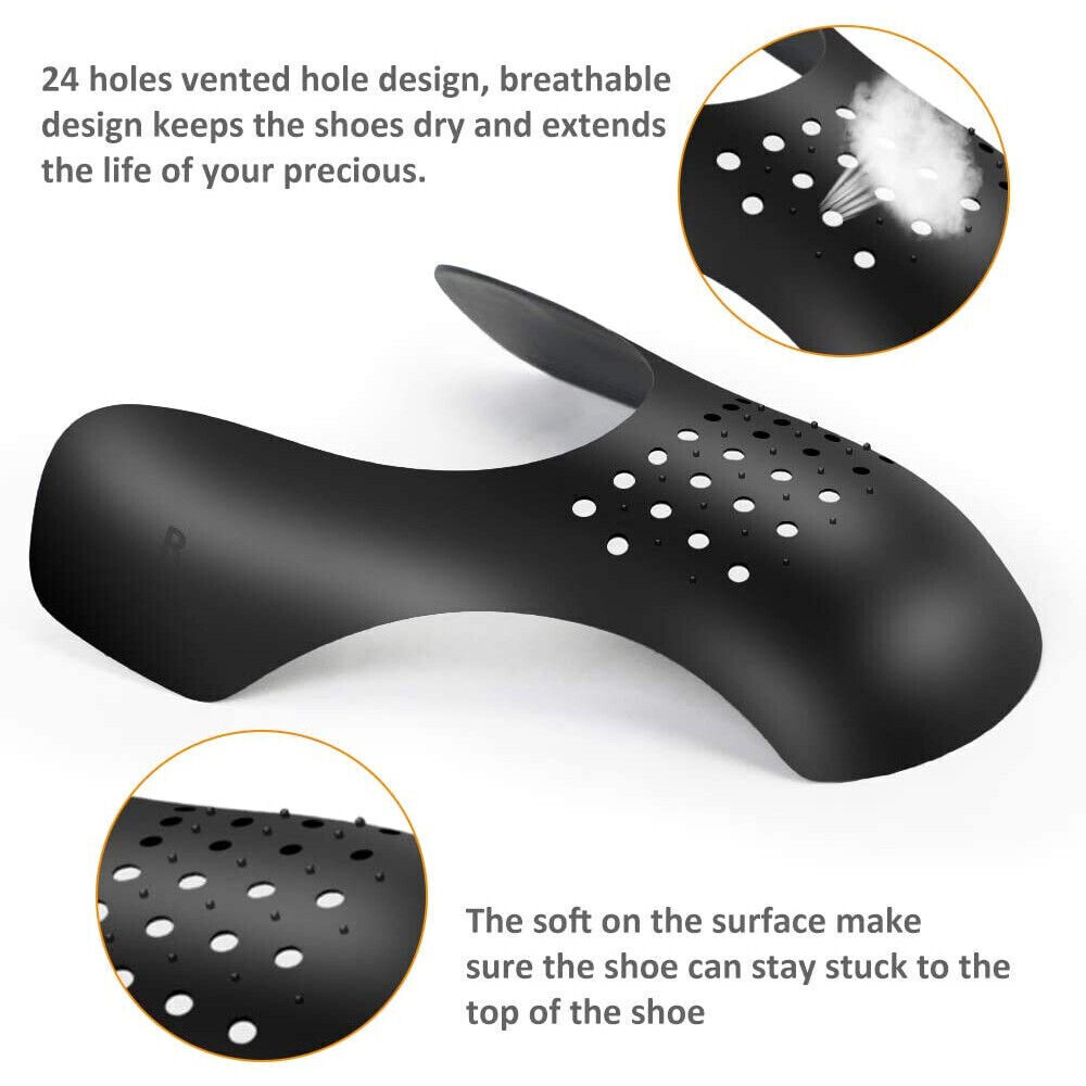 Shoe Trees Support Shaper Plastic Spring Stretcher / Shoe Crease Protector Guard