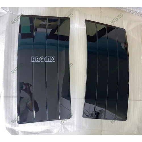 Kit de tira de ventilación de guardabarros de carrocería lateral de puerta negra apto para Range Rover L405 2013-22 - Imagen 13 de 20