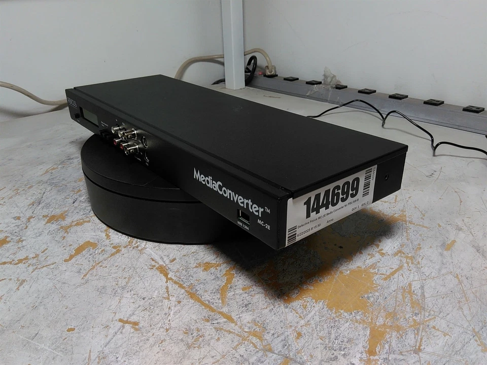 Defective Focus MC-2E Media Converter No PSU AS-IS - Image 4 of 4