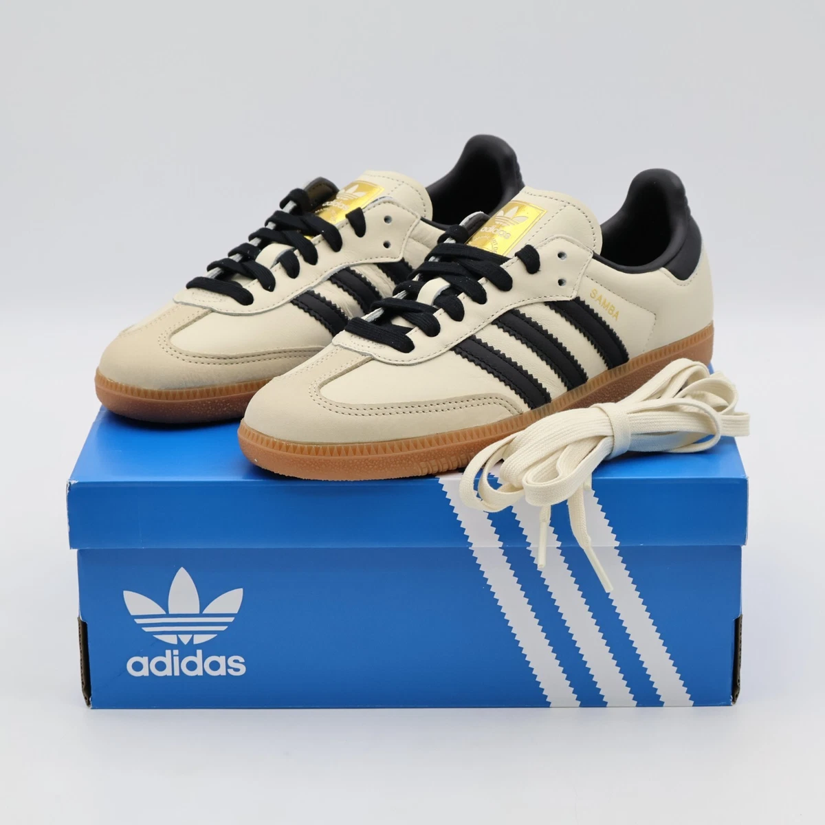 adidas gazelle silver green womens Shop Beige Womens Gazelle Indoor Lace Up Sneakers – Shoebacca main image 1
