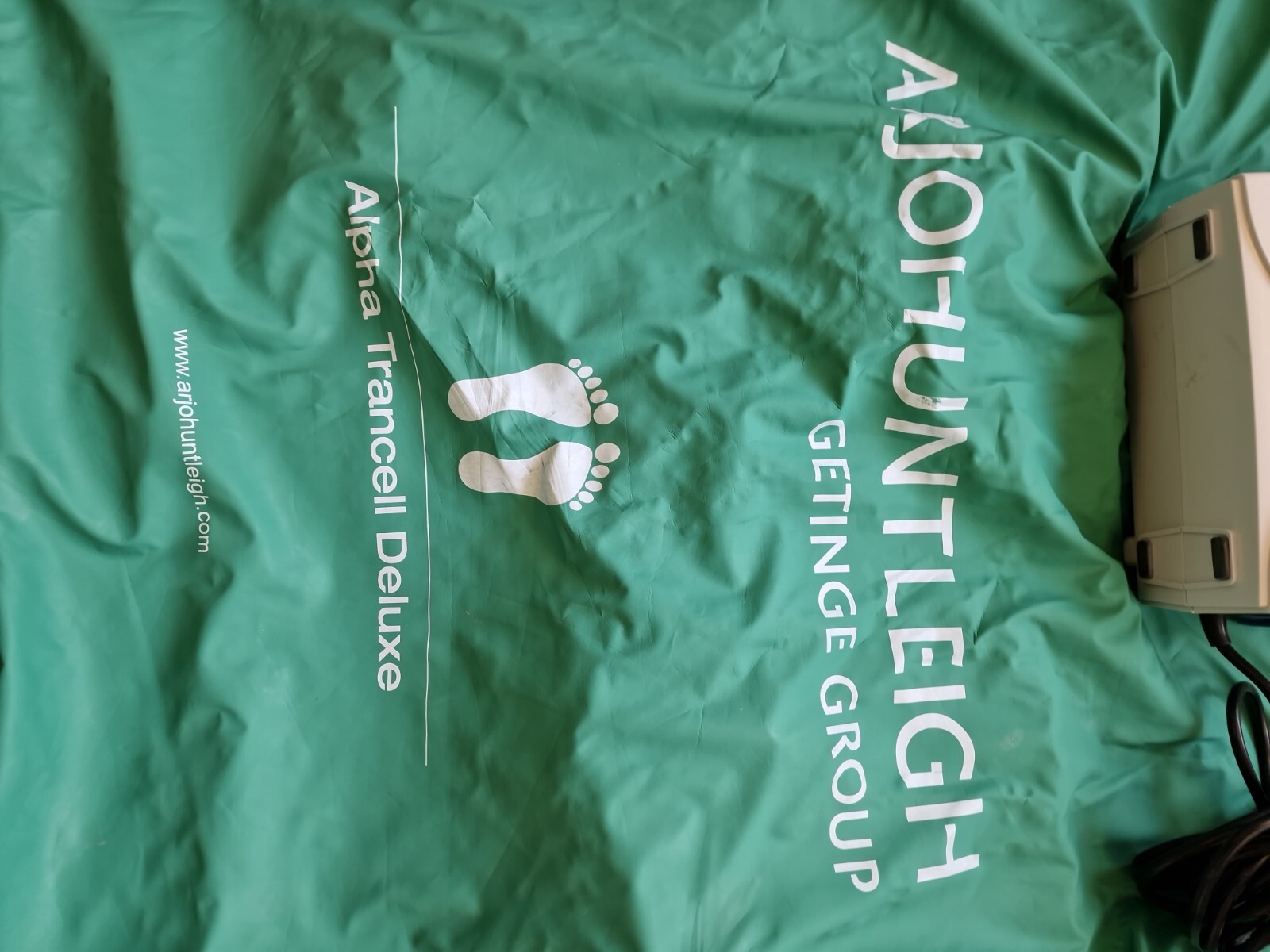 Arjo Huntleigh Alpha Trancell Deluxe Pump + Mattress Inc Vat eBay