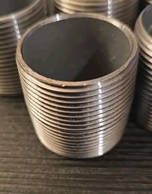 Rigid Galvanized 1-1/4'' Conduit Nipple (1.25 Inches) Electrical Fitting 