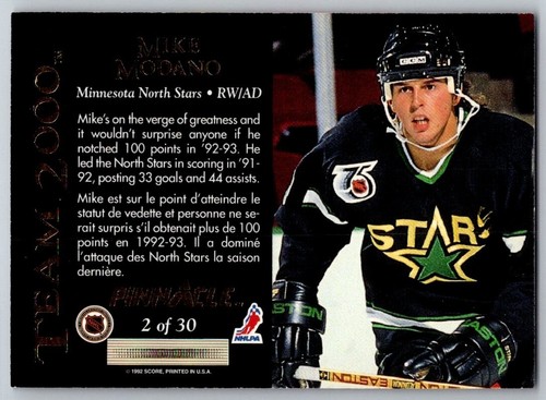 1992-93 Pinnacle TEAM 2000 hockey PICK FROM LIST - Picture 7 of 63