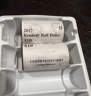 2017 P Kennedy Half Dollar Unc From US Mint Rolls (1) Coin | eBay