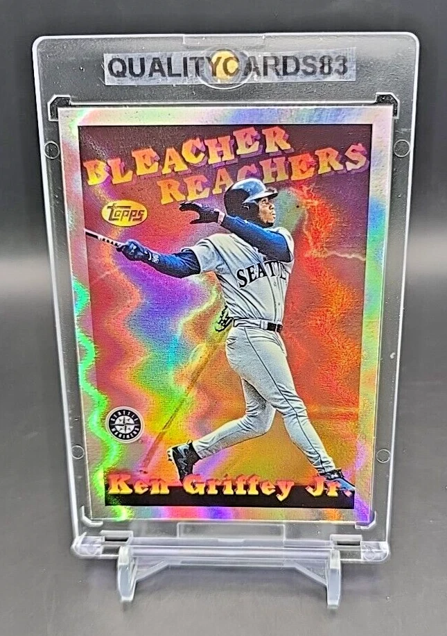 KEN GRIFFY JR RARO CARTÃO DE INSERÇÃO REFRATOR COM ESTOJO MLB SEATTLE MARINERS - Imagem 4 de 4