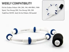 Polaris Pool Cleaner 180 / 280 380 Tail Sweep Hose Complete Replacement Kit