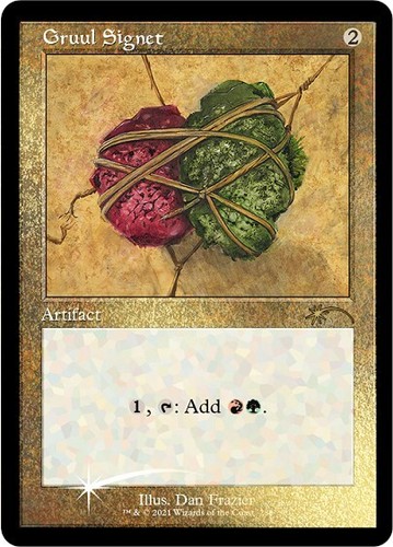 MTG SECRET LAIR DAN FRAZIER IS BACK: THE ENEMY SIGNETS SEALED NON