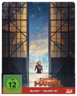 Captain Marvel Limited 2D + 3D Steelbook Edition Neu + OVP