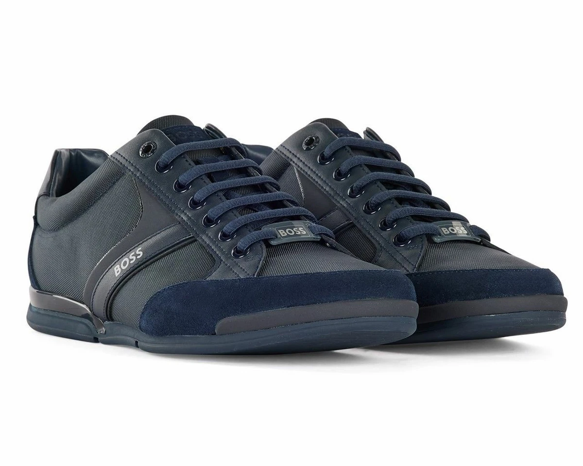 Hugo Boss 50471235 Saturn Lowp mx A Trainers Dark Blue eBay