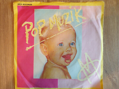 ''M'' 7'' Single Pop Muzik / M Factor 1979 Germany