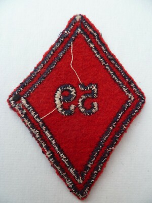 Losange tissu 1945 Patch 526° RT Régiment du Train cadre