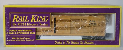 S01: Rail King by MTH MT-7102 Union Pacific Stock Car Livestock Dispatch (NEW)