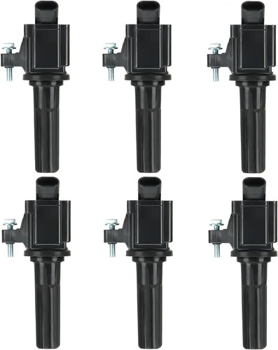 6x Spark Plugs & 6x Ignition Coils for Buick Chevrolet GMC Colorado 4.2L - Picture 2 of 9