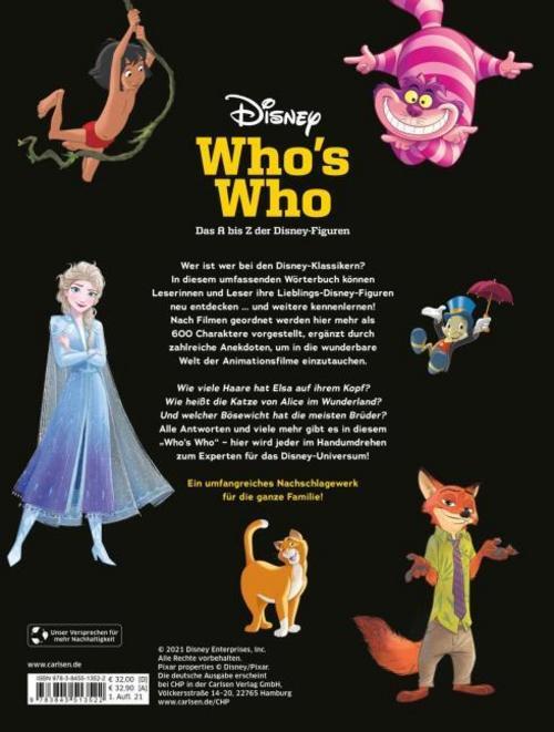 Thumbnail - Disney: Who's Who - Das A Bis Z Der Disney-figuren. Das Groß ...
