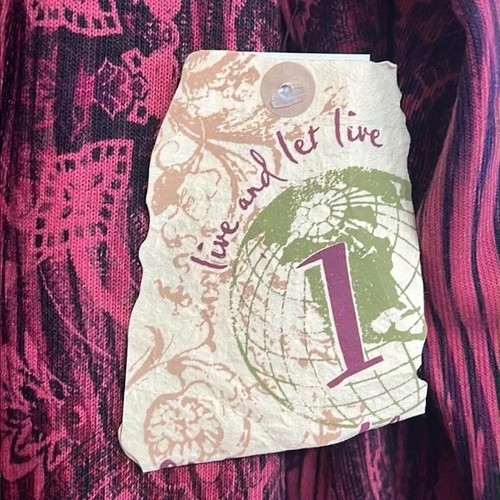 Haut manches longues femme One World taille 2x velours mixte fée fantaisiste - Photo 11 sur 12