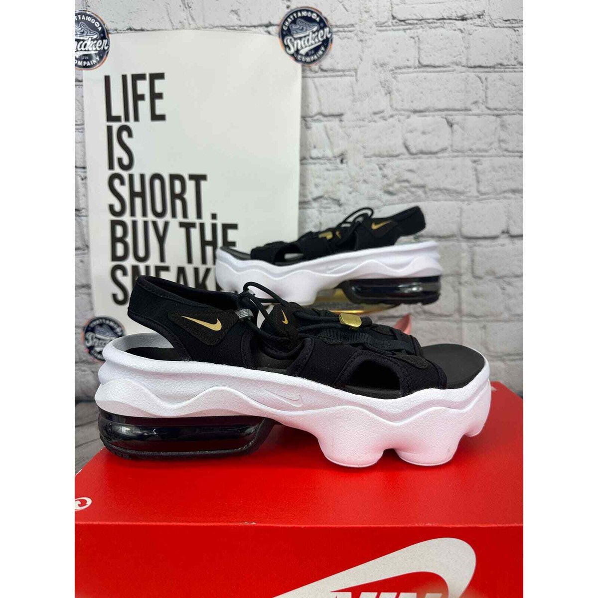 Nike Air Max Koko Summer Sandals Womens 11 | Mens 9.5 Black