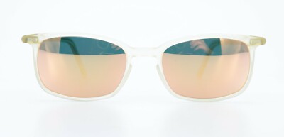LUNOR Sunglasses A5 Mod 232 Col 25m Clear Mat Polarized Mirrored 51-17 146