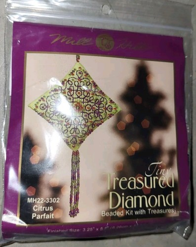 Mill Hill Tiny Treasured Diamond Citrus ParfaitBead Cross Stitch Kit - Picture 2 of 3